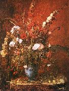Mihaly Munkacsy Large Flower Piece France oil painting artist